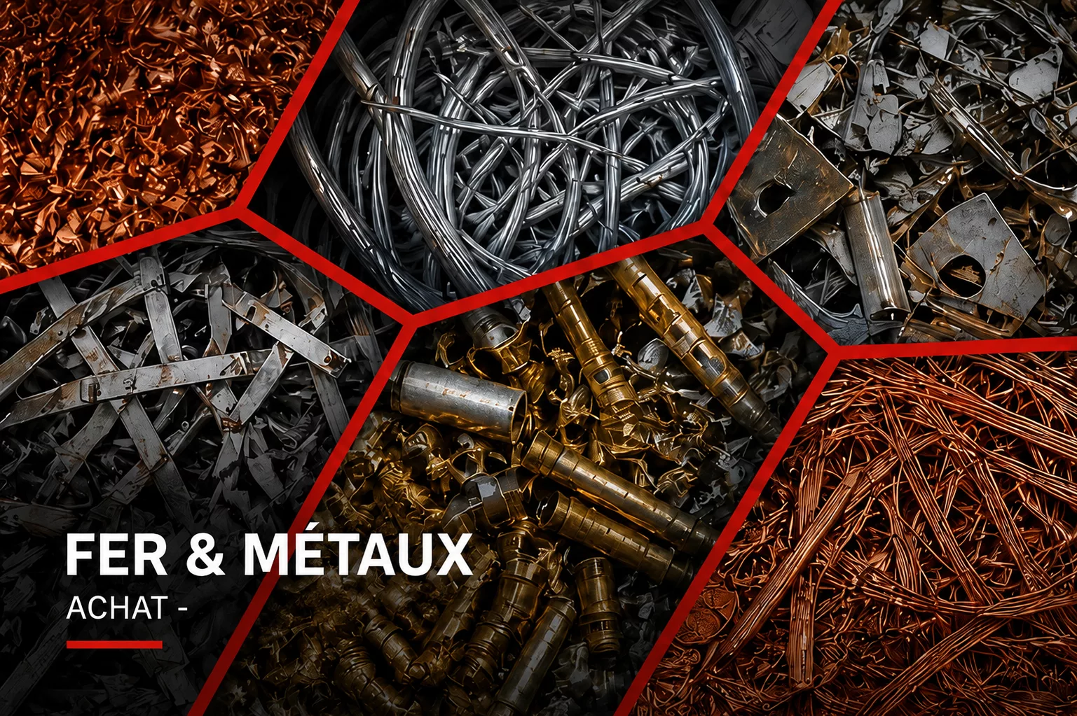 Achat fer et métaux - Recydag 77